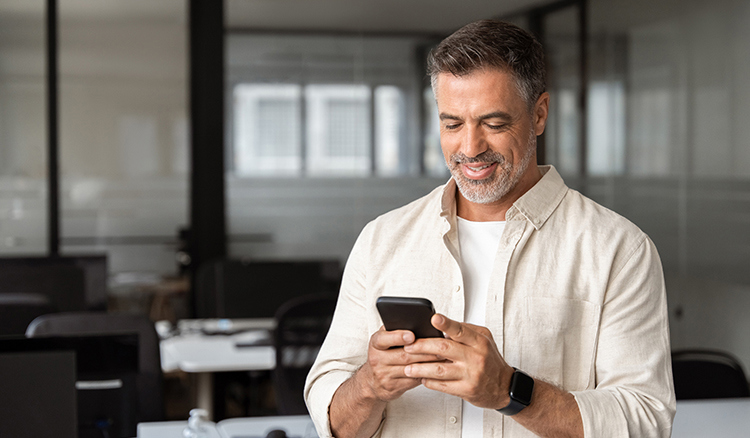 Man On Phone